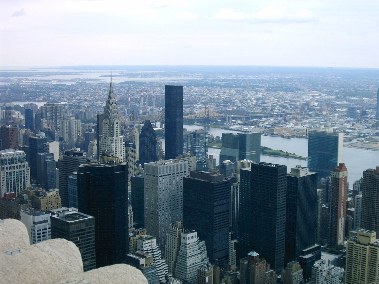 Vue de Manhattan depuis l'Empire State Building