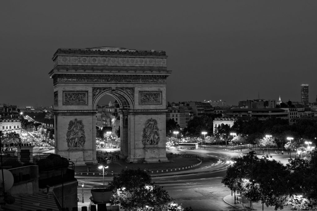 L'Arc de Triomphe, Noir et Blanc, #NikkorOnTop 2019